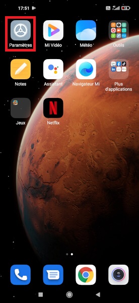 Restaurer la sauvegarde sur Xiaomi